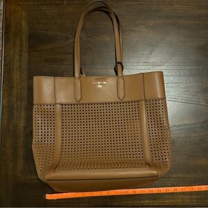 Michael Kors Sinclair Large Perforated Leather Tote Bag